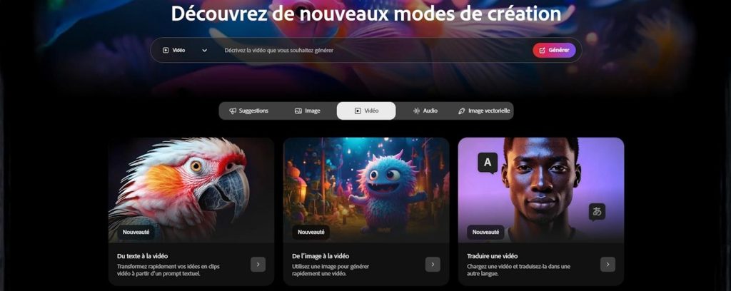 Adobe ouvre à tous l'accès à son IA de génération de séquences vidéos, Firefly Video