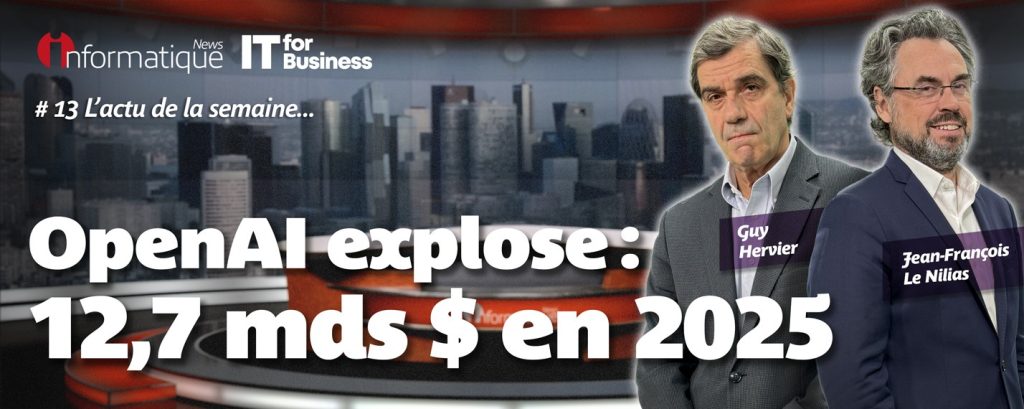 InfoNews Hebdo 2025#13 avec Microsoft Copilot, les résultats d'OpenAI, Outscale, EU OS