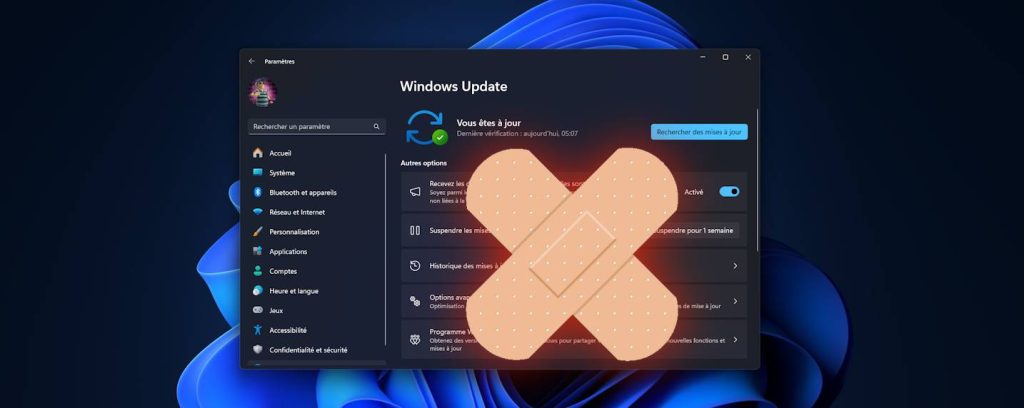 Le Hotpatching est disponible sous Windows 11 pour les entreprises